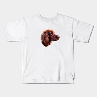 Irish Setter Dog Kids T-Shirt